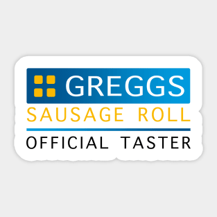 Greggs Sausage Roll - Official Taster Sticker